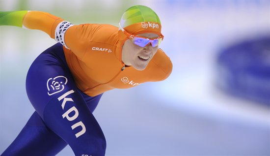 Jorien ter Mors reed een pr in Thialf | Foto: Margarita Bouma